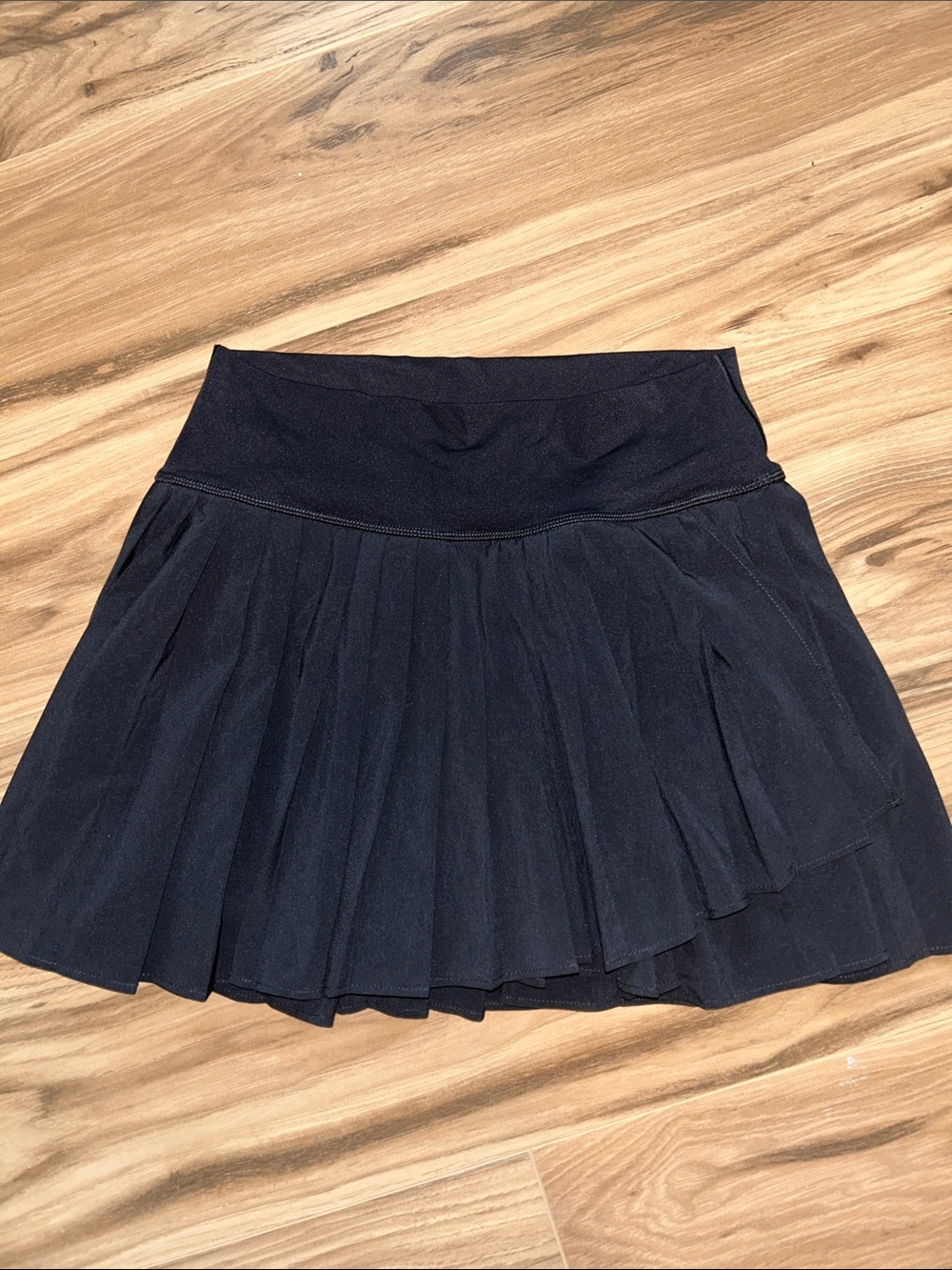 aerie offline Black Pleated Active Skirt